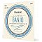 D'Addario EJ69 5-String Struny do banjo, Phosphor Bronze, Light, 9-20