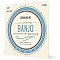 D'Addario EJ69 5-String Ball-End Struny do banjo, Phosphor Bronze, Light, 9-20