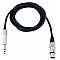 Omnitronic Cable AXK-20 XLR-con.to 6,3 plug st. 2m