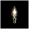 Showgear Żarówka dekoracyjna LED świeczka B10 E14 2W - ściemniana - żarówka spiralna