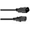 Omnitronic IEC extension cable, 1m 3x0.75