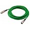 Monacor MEC-100/GN, kabel xlr symetryczny zielony 1m