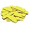 TCM FX Wolno opadające konfetti Prostokąty 55x18mm, yellow, 1kg