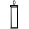 Showtec EventLITE Lantern-WW Modern 2.2 W IP54 lampka eventowa akumulatorowa - czarna