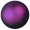 EUROPALMS Deco Ball Dekoracyjne kule, bombki 3,5cm, violet, metallic 48szt