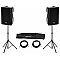 OMNITRONIC Zestaw 2x XKB-215A + Speaker Stand MOVE MK2