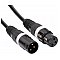 Accu Cable AC-DMX3 / 3 3 pkt. XLRm / 3 pkt. Kabel DMX XLRf 3m