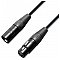 Adam Hall Cables 4 Star Series Krystal Edition - Microphone Cable OCC XLR female to XLR male 0.5 m przewód mikrofonowy