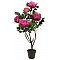 EUROPALMS Piwonie, róża, sztuczna roślina, 90 cm