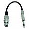 Omnitronic Cable SADC XLR female/6,35 male stereo