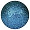 EUROPALMS Deco Ball Dekoracyjne kule, bombki 3,5cm, blue, brokat 48szt