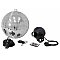 Eurolite Mirror ball set 30cm with LED RGB spot IR