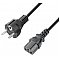 Adam Hall 8101 KB 1000 - Kabel do urządzeń nienagrzewających się CEE 7/7 – IEC C13, 10 m