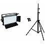 EUROLITE Set LED PLL-480 CW/WW + Stand Panel / Naświetlacz / Blinder ze statywem