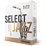 D'Addario Select Jazz Unfiled Stroiki do Saksofonów Altowych, Strength 3 Soft, 10-szt.