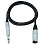 Omnitronic Cable XK-20 XLR-male/ 6,3 plug stere 2m