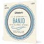 D'Addario EJS60 5-strunowe Struny do banjo, Stal nierdzewna, Light, 9-20