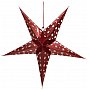 EUROPALMS Składana latarnia papierowa gwiazda, red, 40 cm