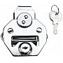 Adam Hall 17250 CL - Large Butterfly Latch, lockable, without Dish