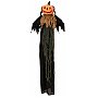 EUROPALMS Halloweenowa figurka z głową dyni, animowana 115cm