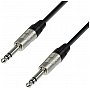 Adam Hall Cables 4 Star Series - Microphone Cable REAN 6.3 mm Jack stereo / 6.3 mm Jack stereo 3.0 m przewód mikrofonowy