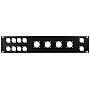 OMNITRONIC Panel rack 19" Z-19 8x D-Type/4xNL8/T 2U