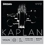 D'Addario Kaplan Vivo Violin Zestaw strun do skrzypiec 1/2 Medium Tension