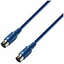Adam Hall Cables 3 Star Series - MIDI Cable 6 m blue przewód MIDI