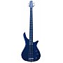 Dimavery SB-321 E-Bass, blue hi-gloss, gitara basowa