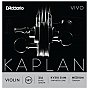 D'Addario Kaplan Vivo Violin Zestaw strun do skrzypiec 3/4 Medium Tension