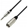 Adam Hall Cables 3 Star Series - Microphone Cable XLR męski / 6.3 mm Jack stereo 10 m przewód mikrofonowy