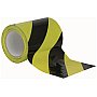 Showgear Taśma do znakowania podłóg czarno-żółta, 150 mm / 33 m