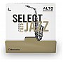 D'Addario Select Jazz Filed Stroiki do Saksofonu Altowego, Strength 2 Hard, 25 szt.