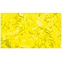 Showgear Wolno opadające konfetti 55 x 17 mm Neonowy żółty, 1 kg Ognioodporne