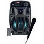 Karma V SINGER Kolumna mobilna z akumulatorem, mikrofon, Bluetooth, USB, MP3, podświetlenie 6,5" 100W Karaoke