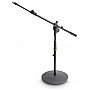 Gravity MS 2222 B - statyw mikrofonowy, Short Microphone Stand With Round Base And 2-Point Adjustment Telescoping Boom