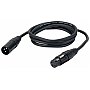 DAP FL01 - Kabel mikrofonowy bal. XLR/M 3 p. > XLR/F 3 p. 3 m