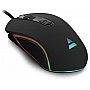 EWENT - Podświetlana myszka gamingowa RGB - 4800 DPI - BLACK