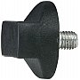 Wentex Rotary knob Śruba M10x12 (drape support), Black