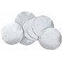 TCM FX Opakowanie konfetti na wagę Metallic round (Kółka) 55x55mm, silver, 1kg