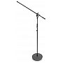 Gravity MS 2321 B - statyw mikrofonowy, Microphone Stand With Round Base And 2-Point Adjustment Boom