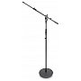 Gravity MS 2322 B - statyw mikrofonowy,  Microphone Stand With Round Base And 2-Point Adjustment Telescoping Boom