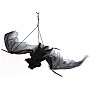 Europalms Figurka wisząca, duży nietoperz czarny 120cm