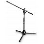 Gravity MS 4221 B - statyw mikrofonowy, Short Microphone Stand With Folding Tripod Base And 2-Point Adjustment Boom