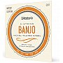 D'Addario EJ615-strunowe Struny do banjo, Nickel, Medium 10-23