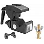 Adam Hall SCP 710 B SET 1 - Hak sceniczny uniwersalny Super Clamp, Universal Hook Clamp with Toggle black and with Bolt SS018
