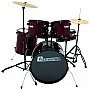 Dimavery DS-200 Drum-Set. wine red, zestaw perkusyjny