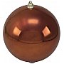 EUROPALMS Deco Ball Dekoracyjna kula, bombka 20cm, copper