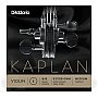 D'Addario Kaplan Gold-Plated Ball End Pojedyncza struna do skrzypiec E String, 4/4 Medium Tension