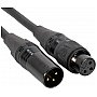 Accu Cable Kabel DMX 3pin IP65 15m STR